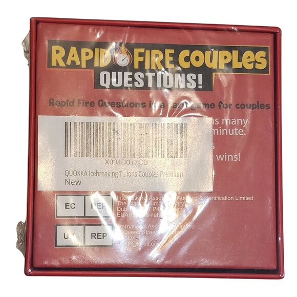 NWT Quokka Rapid Fire Questions Icebreaking Game For Couples - Picture 2 of 2
